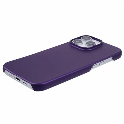 For iPhone 16 Pro Case PC Matte Skin-Touch Antifinger-Print Phone Back Cover