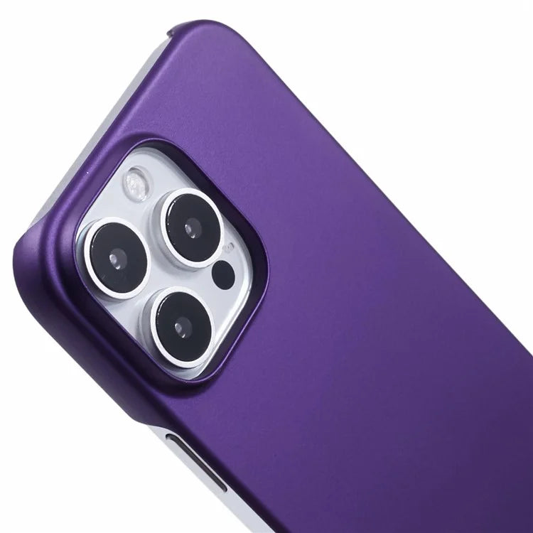 For iPhone 16 Pro Case PC Matte Skin-Touch Antifinger-Print Phone Back Cover
