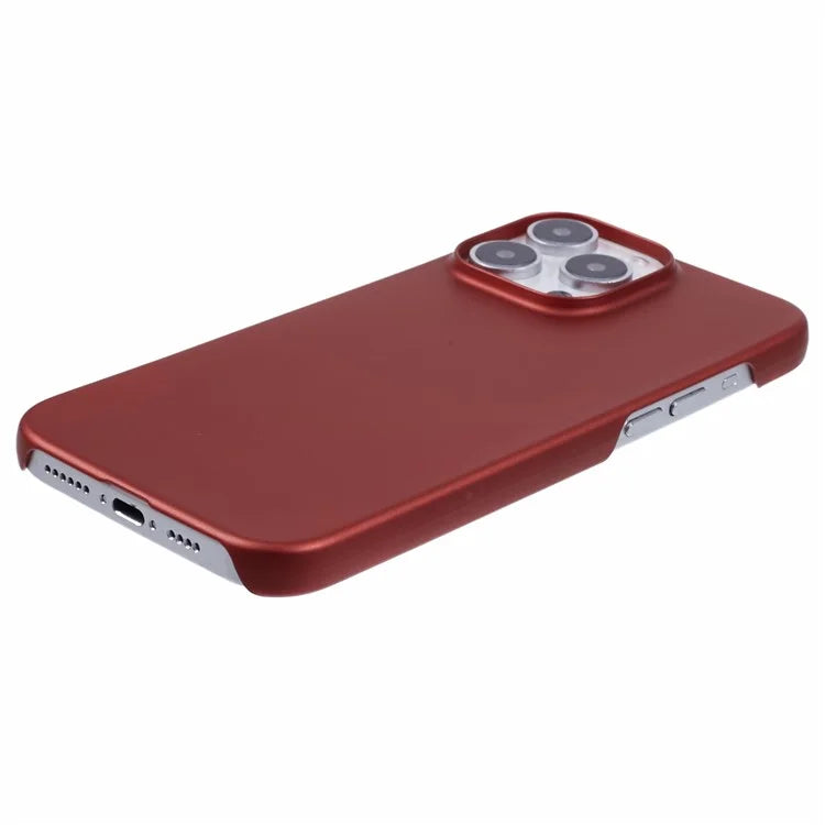 For iPhone 16 Pro Case PC Matte Skin-Touch Antifinger-Print Phone Back Cover