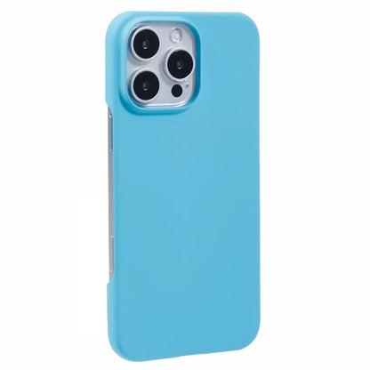 For iPhone 16 Pro Case PC Matte Skin-Touch Antifinger-Print Phone Back Cover