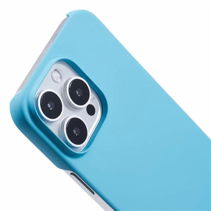 For iPhone 16 Pro Case PC Matte Skin-Touch Antifinger-Print Phone Back Cover