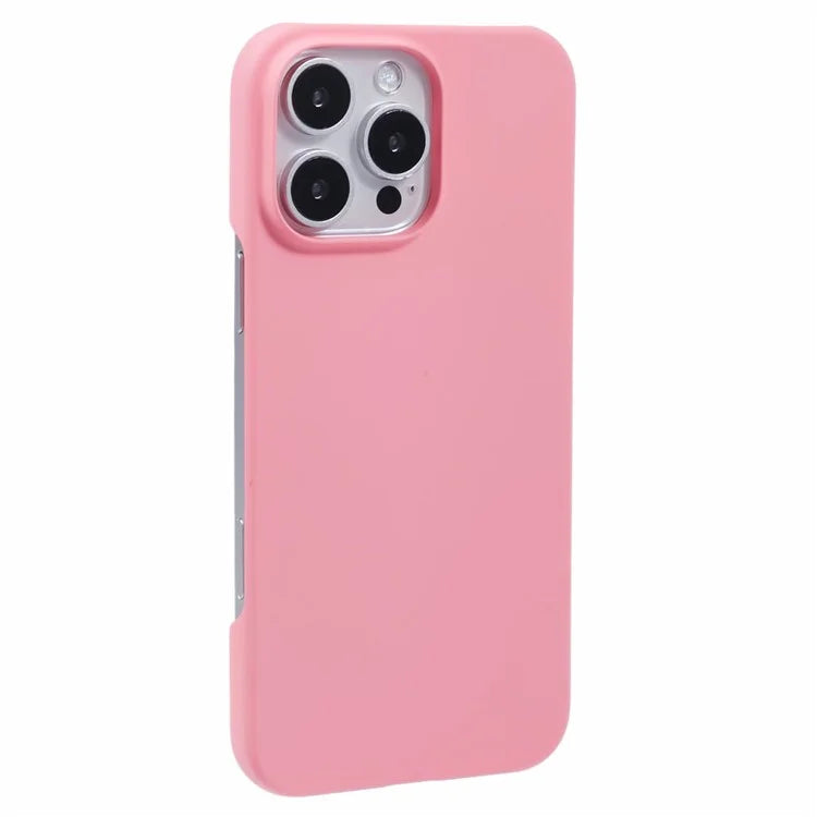 For iPhone 16 Pro Case PC Matte Skin-Touch Antifinger-Print Phone Back Cover