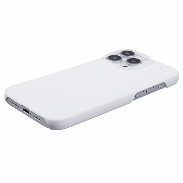 For iPhone 16 Pro Case PC Matte Skin-Touch Antifinger-Print Phone Back Cover