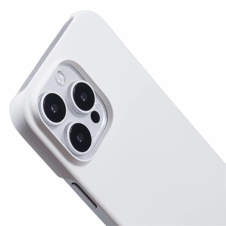 For iPhone 16 Pro Case PC Matte Skin-Touch Antifinger-Print Phone Back Cover