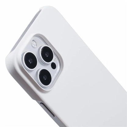 For iPhone 16 Pro Case PC Matte Skin-Touch Antifinger-Print Phone Back Cover