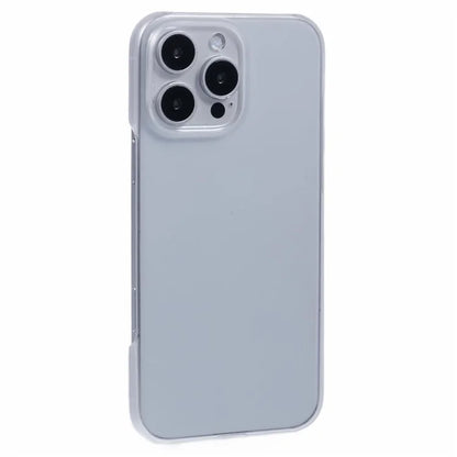 For iPhone 16 Pro Case PC Matte Skin-Touch Antifinger-Print Phone Back Cover