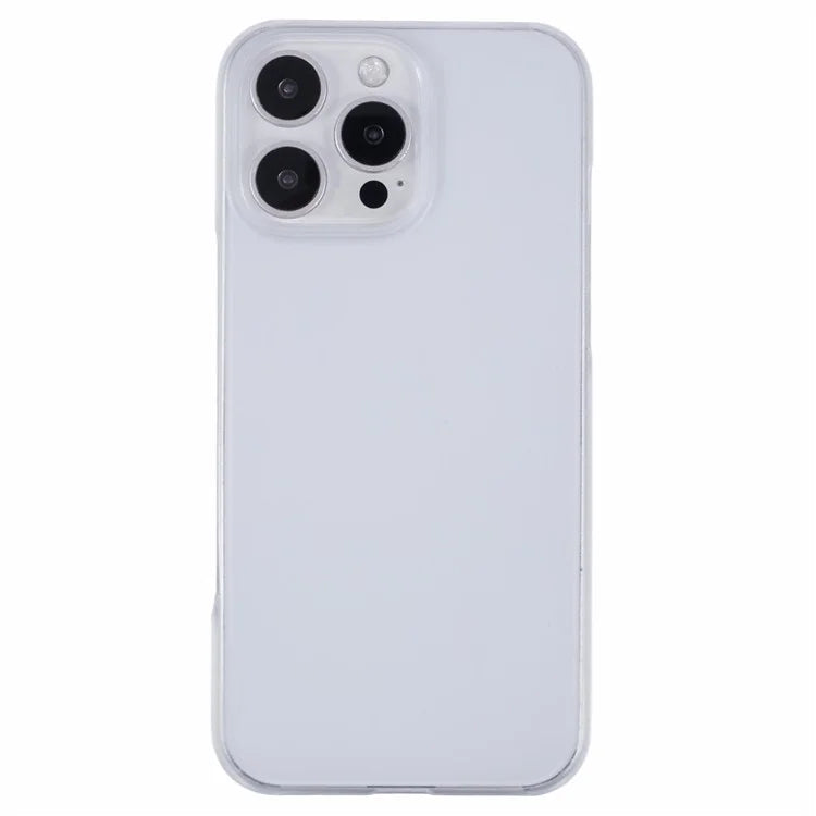 For iPhone 16 Pro Case PC Matte Skin-Touch Antifinger-Print Phone Back Cover