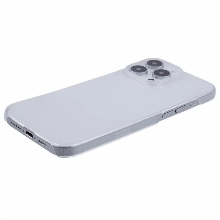 For iPhone 16 Pro Case PC Matte Skin-Touch Antifinger-Print Phone Back Cover
