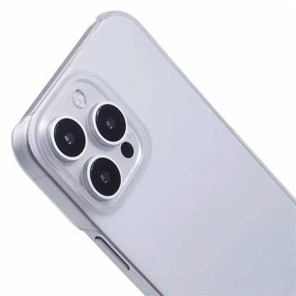 For iPhone 16 Pro Case PC Matte Skin-Touch Antifinger-Print Phone Back Cover