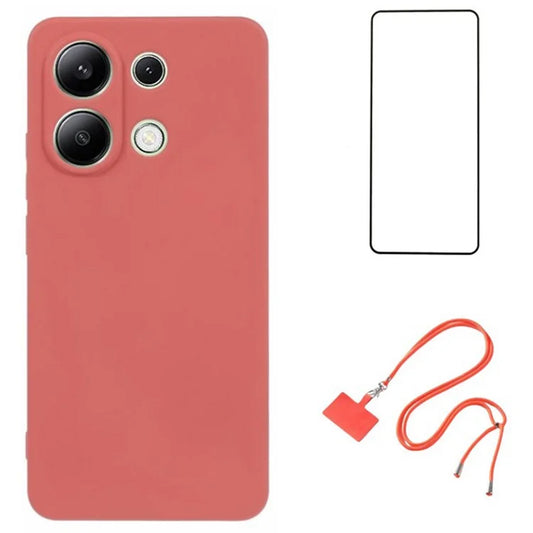 WANLONFENG RB1 Series For Xiaomi Redmi Note 13 4G TPU Case Protective Slim Phone Shell