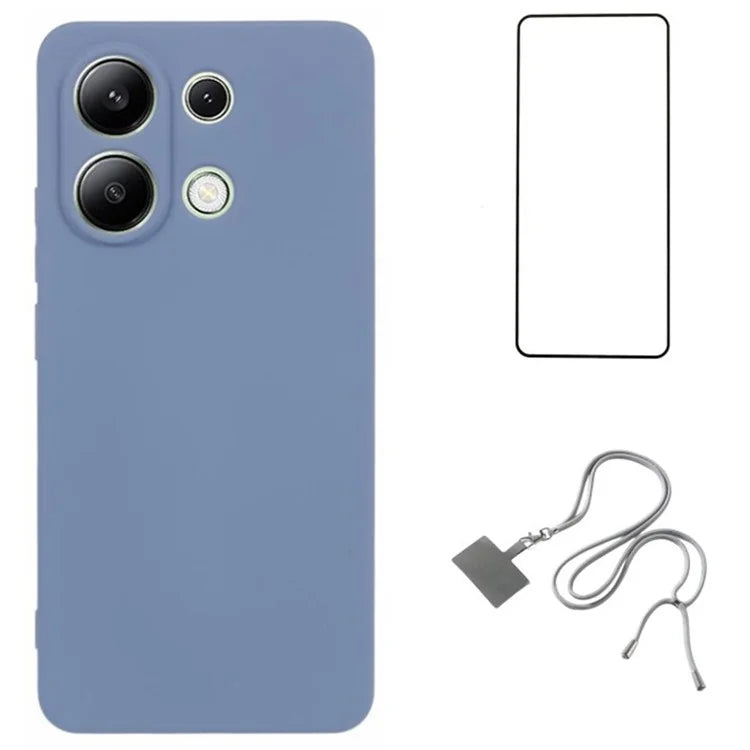 WANLONFENG RB1 Series For Xiaomi Redmi Note 13 4G TPU Case Protective Slim Phone Shell