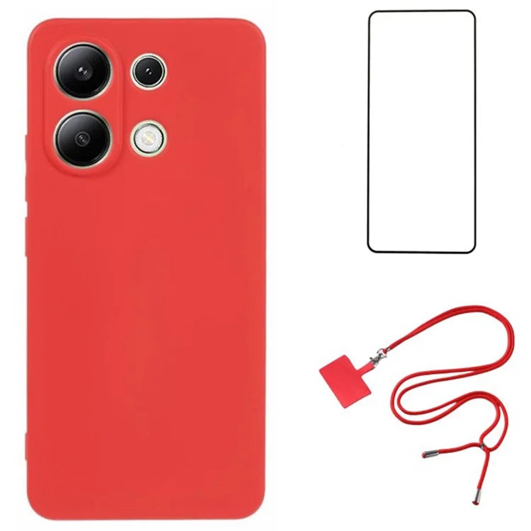 WANLONFENG RB1 Series For Xiaomi Redmi Note 13 4G TPU Case Protective Slim Phone Shell