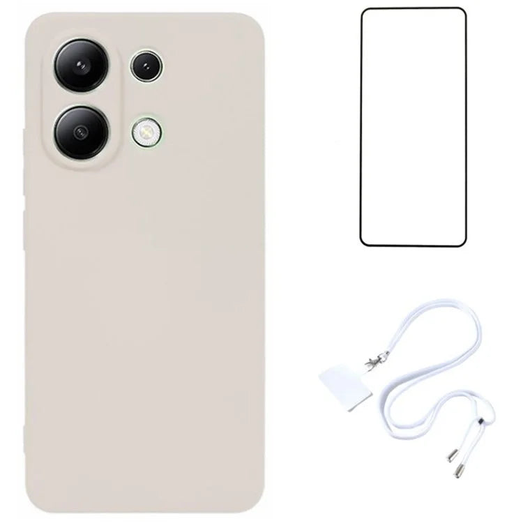WANLONFENG RB1 Series For Xiaomi Redmi Note 13 4G TPU Case Protective Slim Phone Shell
