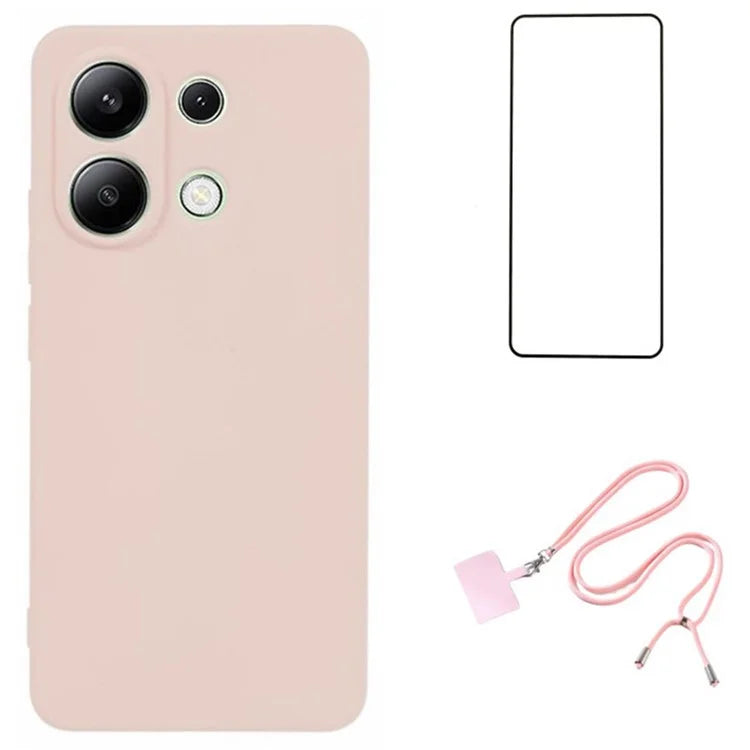 WANLONFENG RB1 Series For Xiaomi Redmi Note 13 4G TPU Case Protective Slim Phone Shell