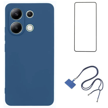 WANLONFENG RB1 Series For Xiaomi Redmi Note 13 4G TPU Case Protective Slim Phone Shell