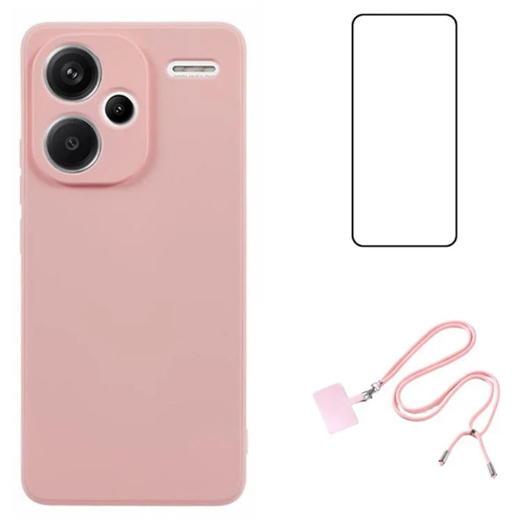 WANLONFENG RB1 Series For Xiaomi Redmi Note 13 Pro+ 5G Case Protective Slim TPU Phone Shell