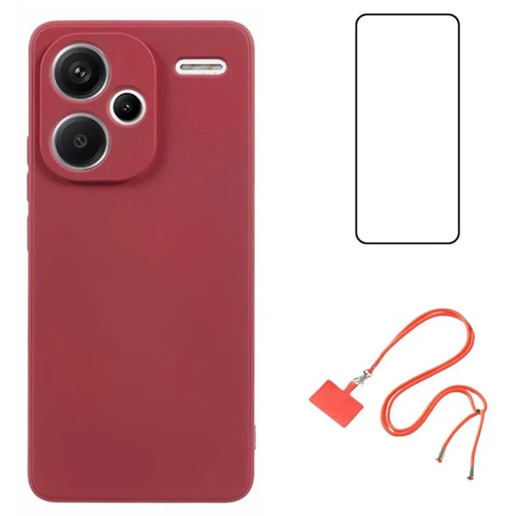 WANLONFENG RB1 Series For Xiaomi Redmi Note 13 Pro+ 5G Case Protective Slim TPU Phone Shell