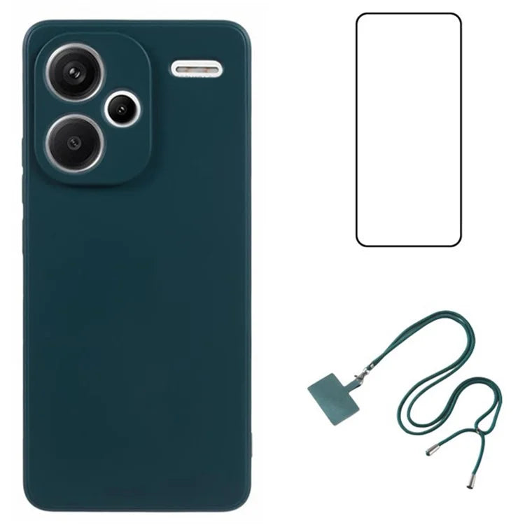 WANLONFENG RB1 Series For Xiaomi Redmi Note 13 Pro+ 5G Case Protective Slim TPU Phone Shell