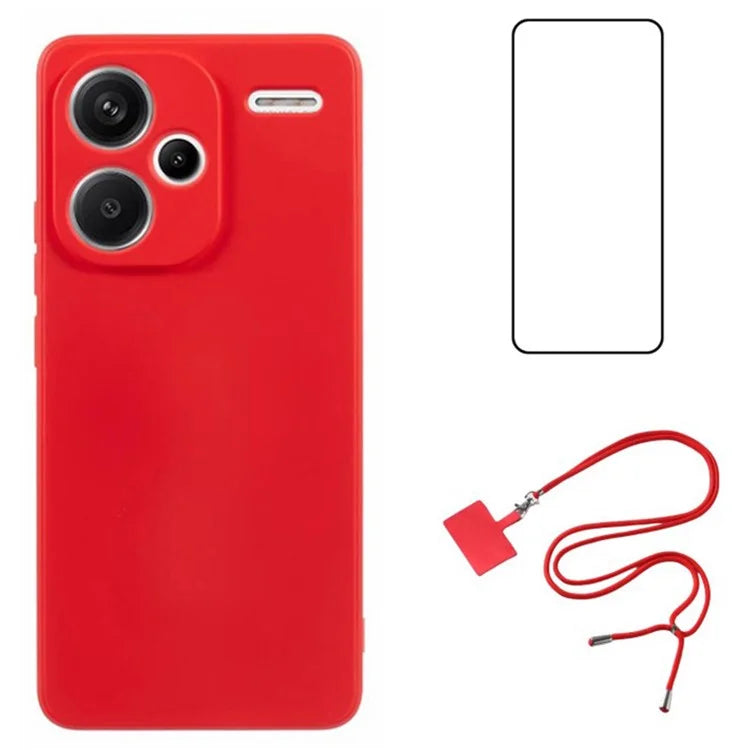 WANLONFENG RB1 Series For Xiaomi Redmi Note 13 Pro+ 5G Case Protective Slim TPU Phone Shell