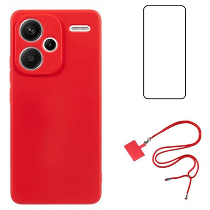 WANLONFENG RB1 Series For Xiaomi Redmi Note 13 Pro+ 5G Case Protective Slim TPU Phone Shell
