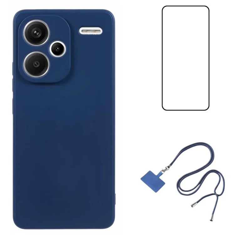 WANLONFENG RB1 Series For Xiaomi Redmi Note 13 Pro+ 5G Case Protective Slim TPU Phone Shell
