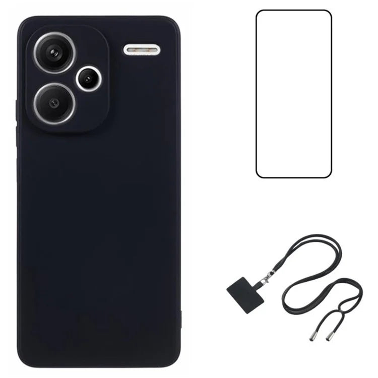 WANLONFENG RB1 Series For Xiaomi Redmi Note 13 Pro+ 5G Case Protective Slim TPU Phone Shell