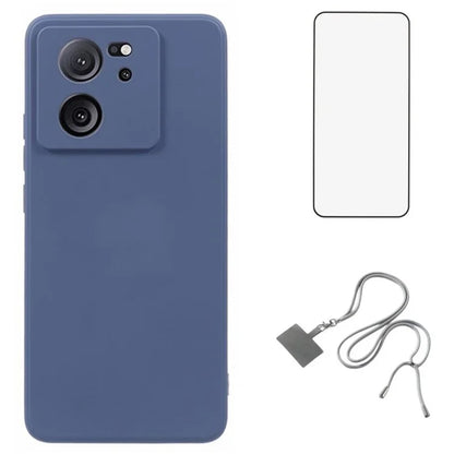 WANLONFENG RB1 Series For Xiaomi 13T / 13T Pro / Redmi K60 Ultra Case Screen Film Soft TPU Phone Cover