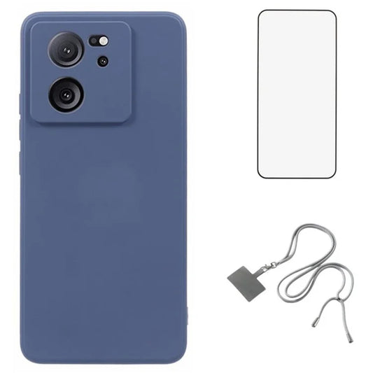 WANLONFENG RB1 Series For Xiaomi 13T / 13T Pro / Redmi K60 Ultra Case Screen Film Soft TPU Phone Cover