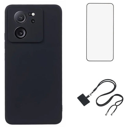 WANLONFENG RB1 Series For Xiaomi 13T / 13T Pro / Redmi K60 Ultra Case Screen Film Soft TPU Phone Cover