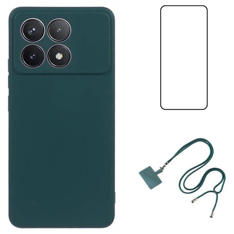 WANLONFENG RB1 Series For Xiaomi Redmi K70 5G / K70 Pro 5G / Poco F6 Pro 5G Case Soft TPU Phone Shell