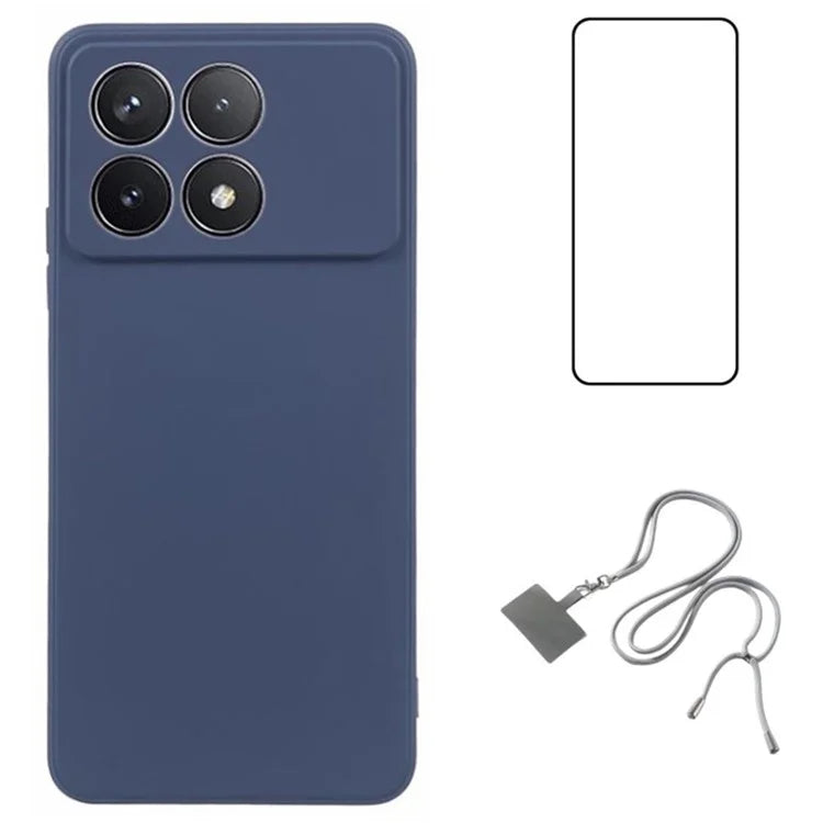 WANLONFENG RB1 Series For Xiaomi Redmi K70 5G / K70 Pro 5G / Poco F6 Pro 5G Case Soft TPU Phone Shell