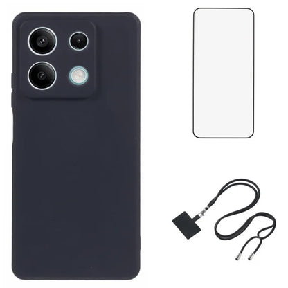 WANLONFENG RB1 Series For Xiaomi Redmi Note 13 5G Case 3 in 1 Protective TPU Phone Cover