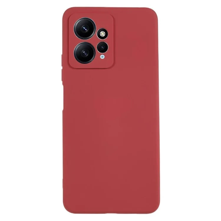 WANLONFENG RB1 Series For Xiaomi Redmi Note 12 4G Case Anti-Drop Soft TPU Phone Cover with Screen Film