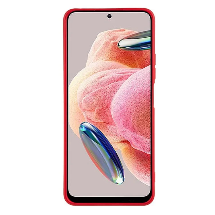 WANLONFENG RB1 Series For Xiaomi Redmi Note 12 4G Case Anti-Drop Soft TPU Phone Cover with Screen Film