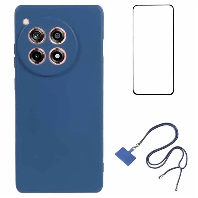 WANLONFENG RB1 Series For OnePlus Ace 3 5G / 12R 5G Case Soft TPU 3-in-1 Protective Cover