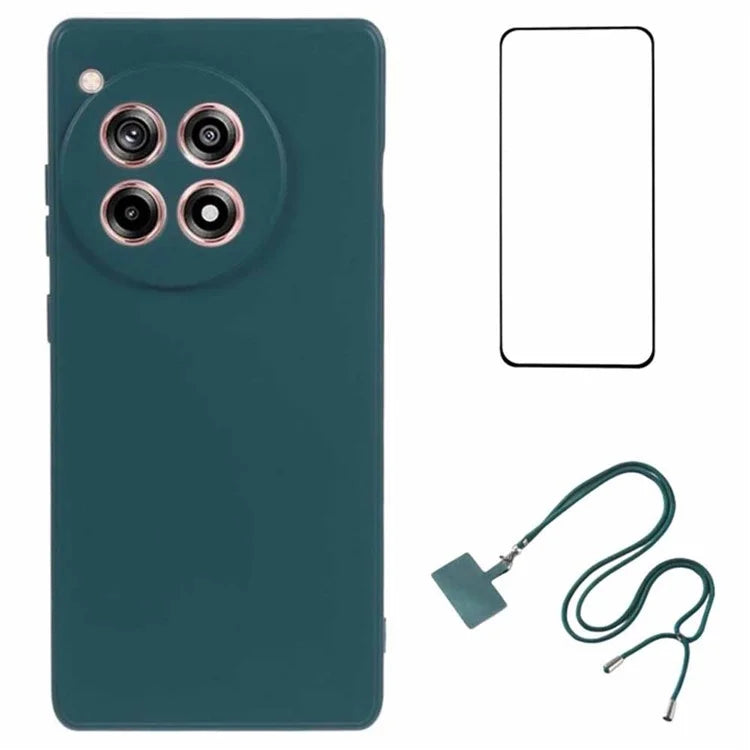 WANLONFENG RB1 Series For OnePlus Ace 3 5G / 12R 5G Case Soft TPU 3-in-1 Protective Cover