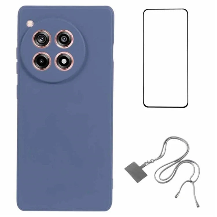 WANLONFENG RB1 Series For OnePlus Ace 3 5G / 12R 5G Case Soft TPU 3-in-1 Protective Cover