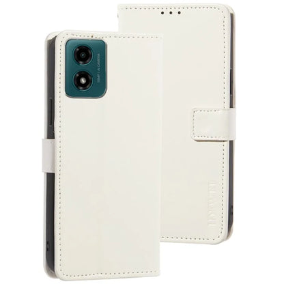 IDEWEI For Motorola Moto E14 4G / G04 4G / G04s 4G / G24 4G Case Crazy Horse Texture Leather Wallet Cover