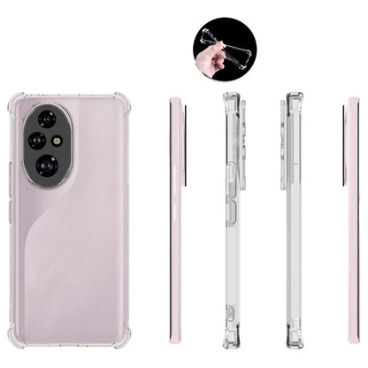 For Honor 200 Pro 5G Case Non-Slip Drop-proof Soft TPU Clear Phone Cover