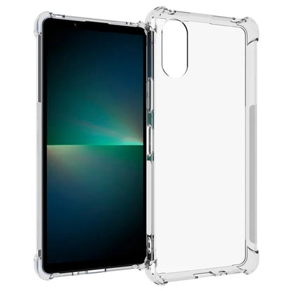 For Sony Xperia 10 VI TPU Case Four Corners Protection Clear Phone Cover