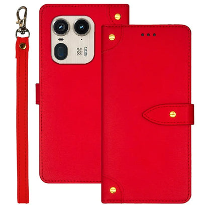 IDEWEI For Motorola Edge 50 Ultra 5G / Moto X50 Ultra 5G Case Flip Leather Phone Cover with Card Slots
