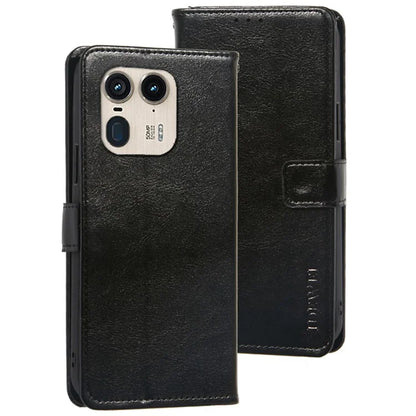 IDEWEI For Motorola Edge 50 Ultra 5G / Moto X50 Ultra 5G Case Wallet PU Leather Folio Flip Phone Cover