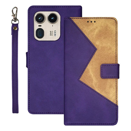 IDEWEI For Motorola Edge 50 Ultra 5G / Moto X50 Ultra 5G Case Card Slots Stand Leather Phone Cover