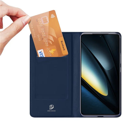 DUX DUCIS Skin Pro Series For Xiaomi Redmi K70 5G / K70 Pro 5G / Poco F6 Pro 5G Case Leather Flip Phone Cover