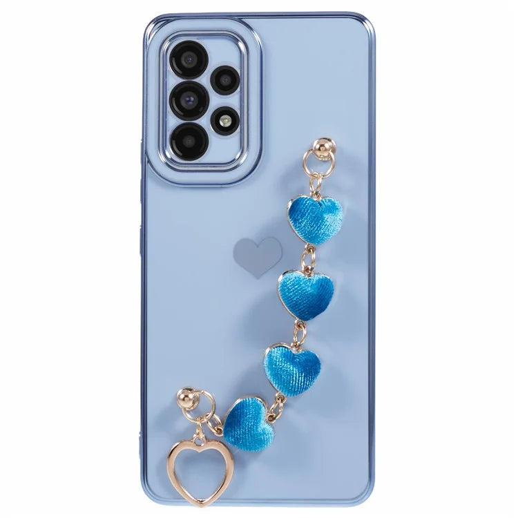 For Samsung Galaxy A23 4G / A23 5G (Global Version) Case Shockproof TPU Phone Cover with Strap