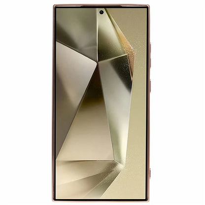 For Samsung Galaxy S22 Ultra 5G Case Heart Pattern Electroplating TPU Cover with Hand Strap