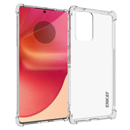 ENKAY HAT PRINCE For Motorola Edge 50 Fusion 5G Case TPU Phone Cover with Reinforced Corner