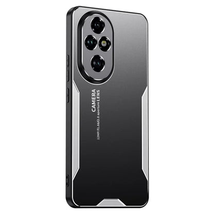 For Honor 200 Pro 5G Protective Case Aluminium Alloy+TPU+PC Phone Cover