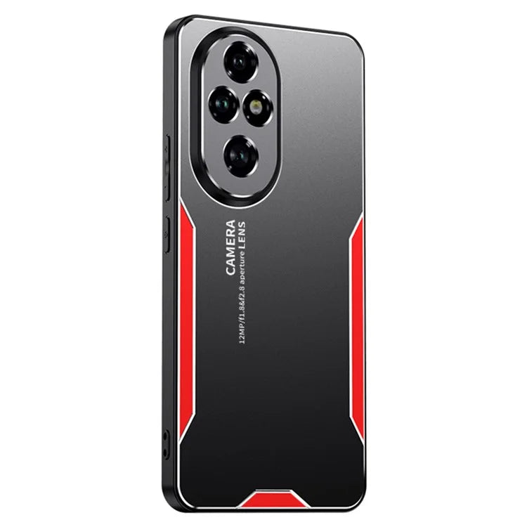 For Honor 200 Pro 5G Protective Case Aluminium Alloy+TPU+PC Phone Cover