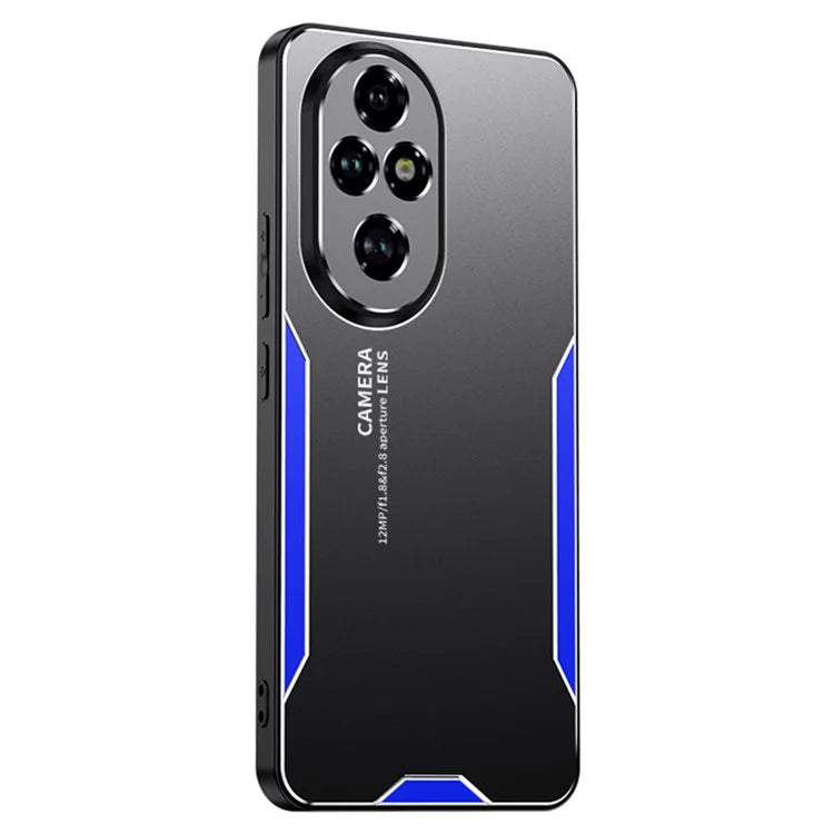For Honor 200 Pro 5G Protective Case Aluminium Alloy+TPU+PC Phone Cover